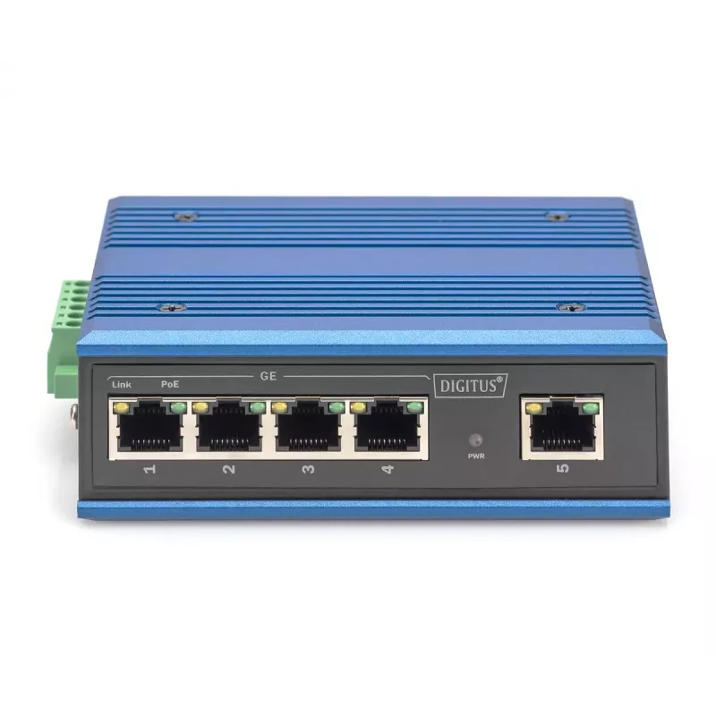 Unmanaged Switch Digitus DN-651120 4 Port Gigabit PoE
