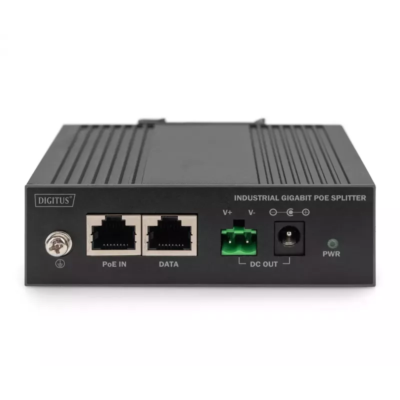 Digitus Gigabit Ethernet PoE Splitter Industrial 60W IEEE 802.3af 802.3at 802.3bt