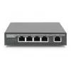 Digitus 4 Port Gigabit 4PPoE Extender 802.3at 60W Black