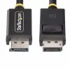 StarTech.com 1m DisplayPort 2.1 Cable, VESA Certified DP80 DisplayPort Cable w/UHBR20/HDR/DSC 1.2a/HDCP 2.2, 16K/8K 60Hz, 4K 240Hz, 80Gbps, DP 2.1 Cable, UHD Monitor Cord, M/M