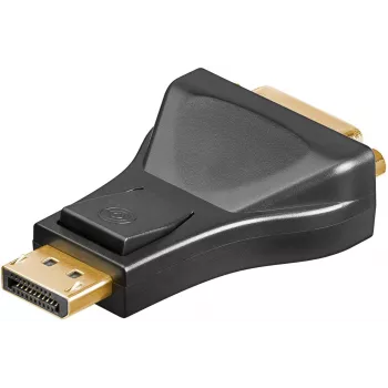 Microconnect DPDVI cable gender changer DisplayPort DVI-D Dual Link 24+5 Grey