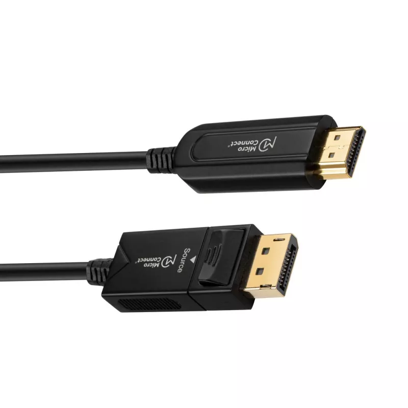 Microconnect DP-HDMI-1500V1.4OP video cable adapter 15 m DisplayPort Black