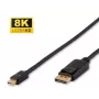 Microconnect DP-MMG-050MBV1.4 DisplayPort cable 0.5 m Mini DisplayPort Black