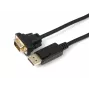 Microconnect DP-VGA-MM-200 video cable adapter 2 m DisplayPort VGA (D-Sub) Black