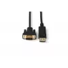Microconnect DP-VGA-MM-200 video cable adapter 2 m DisplayPort VGA (D-Sub) Black