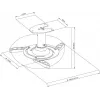 Vivolink VLMC101-H project mount Ceiling White