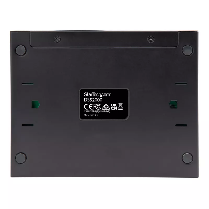 StarTech.com Unmanaged 2.5G Switch - 5 Port Gigabit Switch - 2.5GBASE-T Unmanaged Ethernet Switch - Ethernet Splitter - Din Rail or Wall Mount - Multi-Gigabit - Auto-MDIX - 9K Jumbo