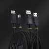 StarTech.com 6ft (1.8m) DisplayPort and USB 5Gbps KVM Cable, 4K 60Hz, Universally Compatible DP 1.2/USB 3.0 Combo Cable for KVM Switches