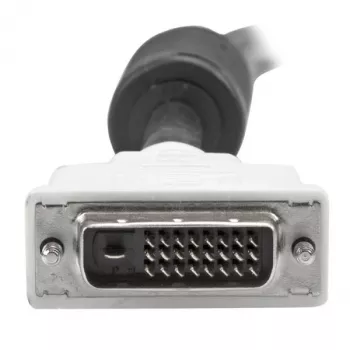 StarTech.com 10m DVI-D Dual Link Cable – M/M, 10 m, DVI-D, DVI-D, Male, Male, Black, White
