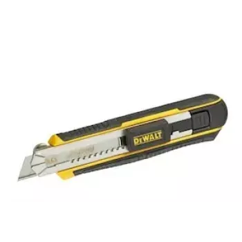 Utility folding knife DeWALT DWHT0-10249 — stainless steel blade 1.8 cm, black/yellow