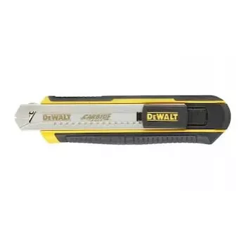 Utility folding knife DeWALT DWHT0-10249 — stainless steel blade 1.8 cm, black/yellow