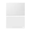 Samsung EF-BX910PWEGWW tablet case 37.1 cm (14.6 inch) Folio White