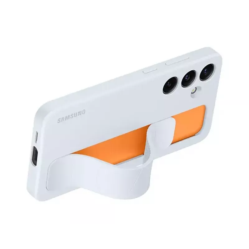 Cover Samsung Galaxy S24+ Light Blue Monochromatic Desktop Stand