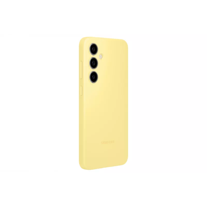 Cover Samsung Galaxy S24 FE Silicone Case Monochromatic Yellow