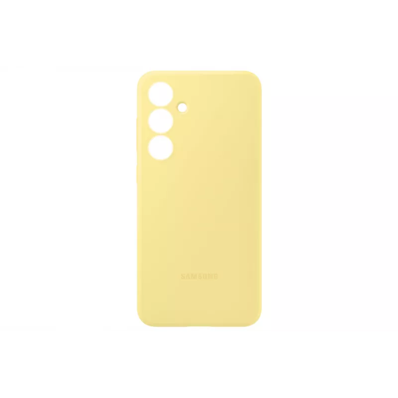 Cover Samsung Galaxy S24 FE Silicone Case Monochromatic Yellow