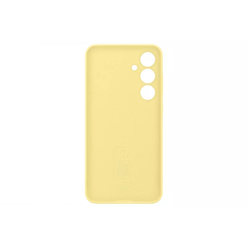 Cover Samsung Galaxy S24 FE Silicone Case Monochromatic Yellow