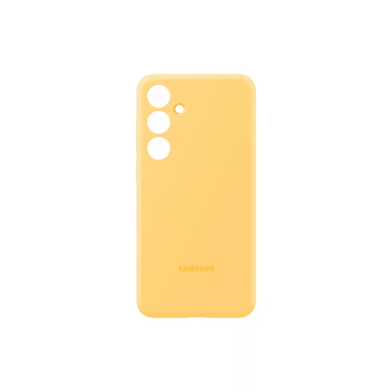 Silicone Case Samsung Galaxy S24+ Yellow 17 cm 6.7 inch