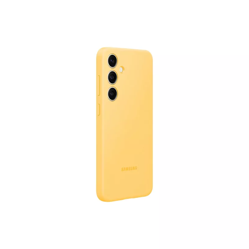 Silicone Case Samsung Galaxy S24+ Yellow 17 cm 6.7 inch