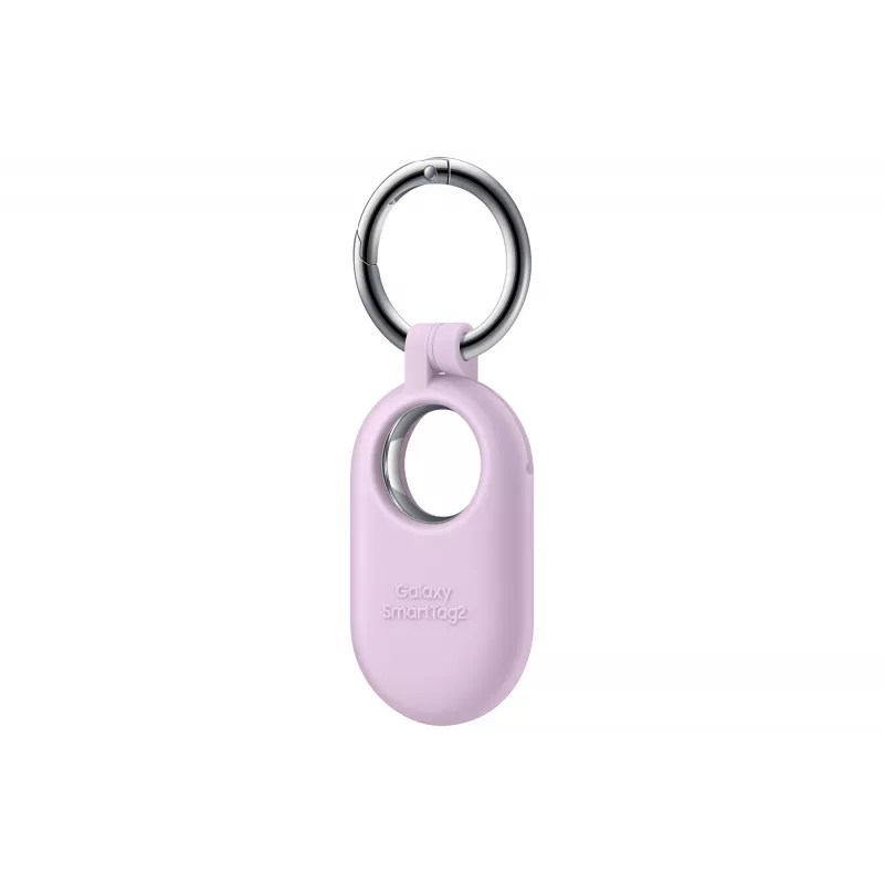 Samsung Silicone Case with Carabiner Ring for Galaxy SmartTag2, Lavender, EF-PT560CVEGWW