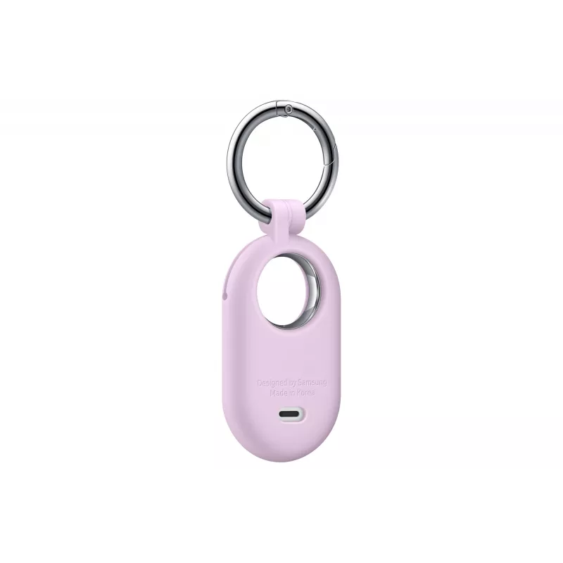 Samsung Silicone Case with Carabiner Ring for Galaxy SmartTag2, Lavender, EF-PT560CVEGWW