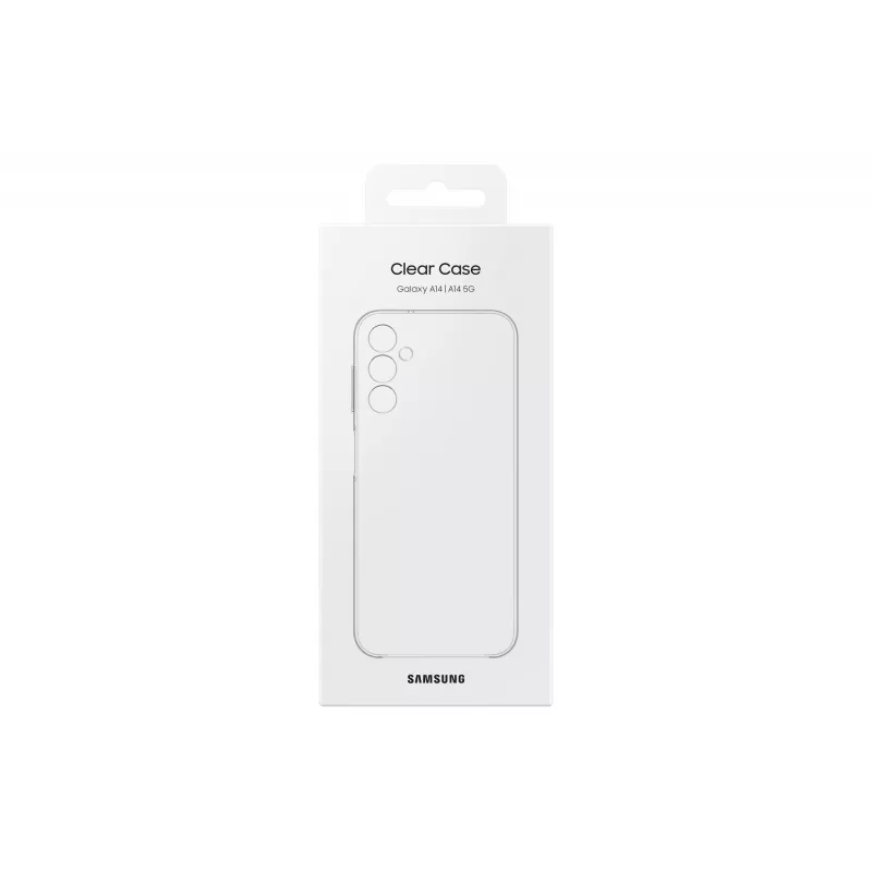 Samsung EF-QA146 mobile phone case 16.8 cm (6.6 inch) Cover Transparent
