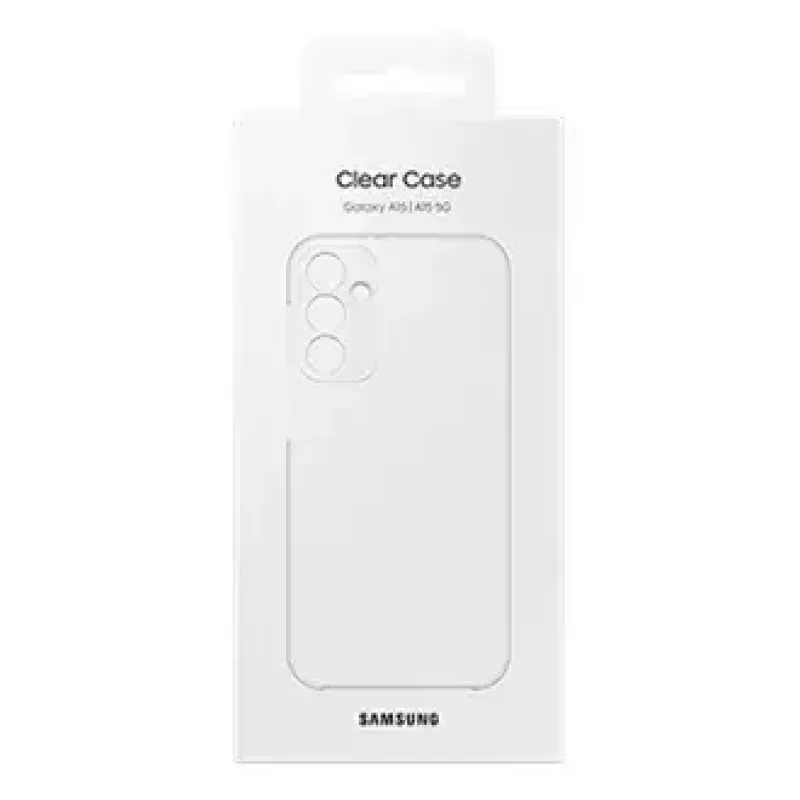 Samsung EF-QA156CTEGWW mobile phone case 16.5 cm (6.5 inch) Cover Transparent