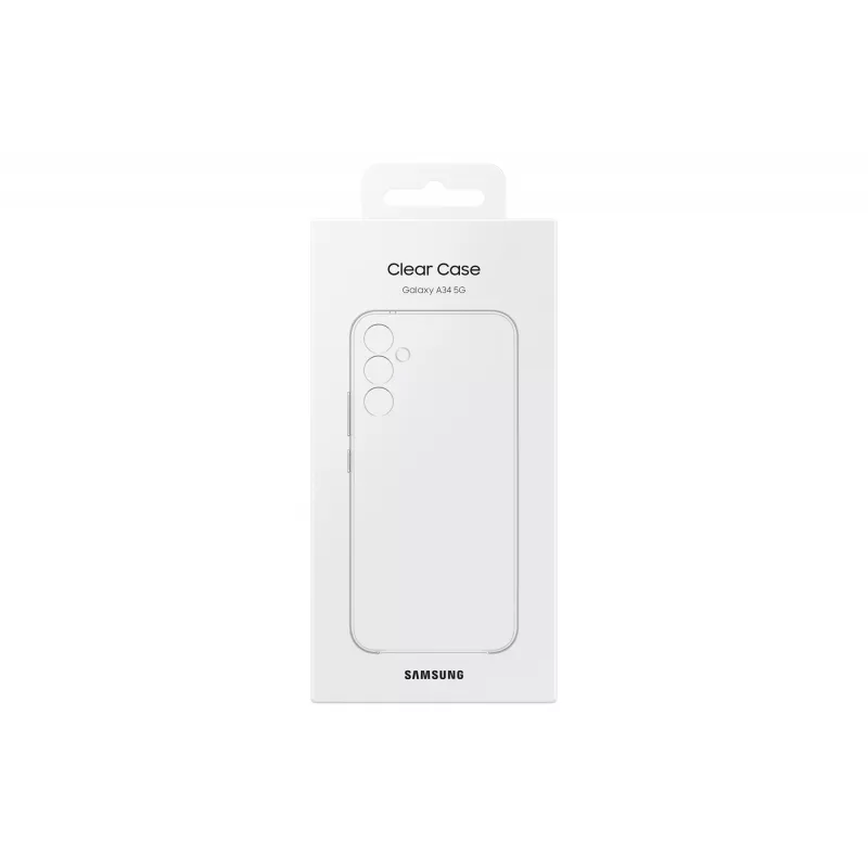 Samsung EF-QA346 mobile phone case 16.8 cm (6.6 inch) Cover Transparent