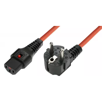 Microconnect EL248S power cable Orange 3 m C13 coupler