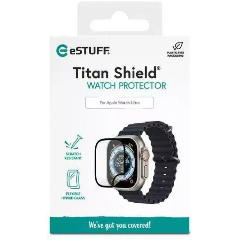 Watch screen protector eSTUFF ES501024 for Apple Watch Ultra