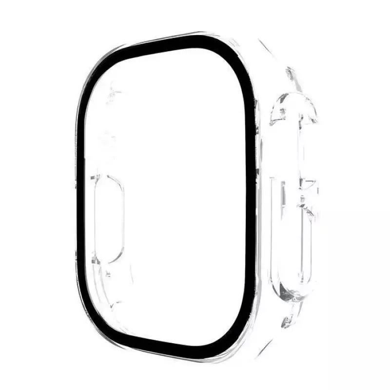 eSTUFF Titan Shield Full Body Screen Protector for Apple Watch Series 9/8/7 45 mm - Clear