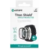 eSTUFF Titan Shield Full Body Screen Protector for Apple Watch Series 9/8/7 45 mm - Clear