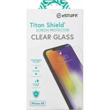 eSTUFF Apple iPhone XR Clear Screen Protector
