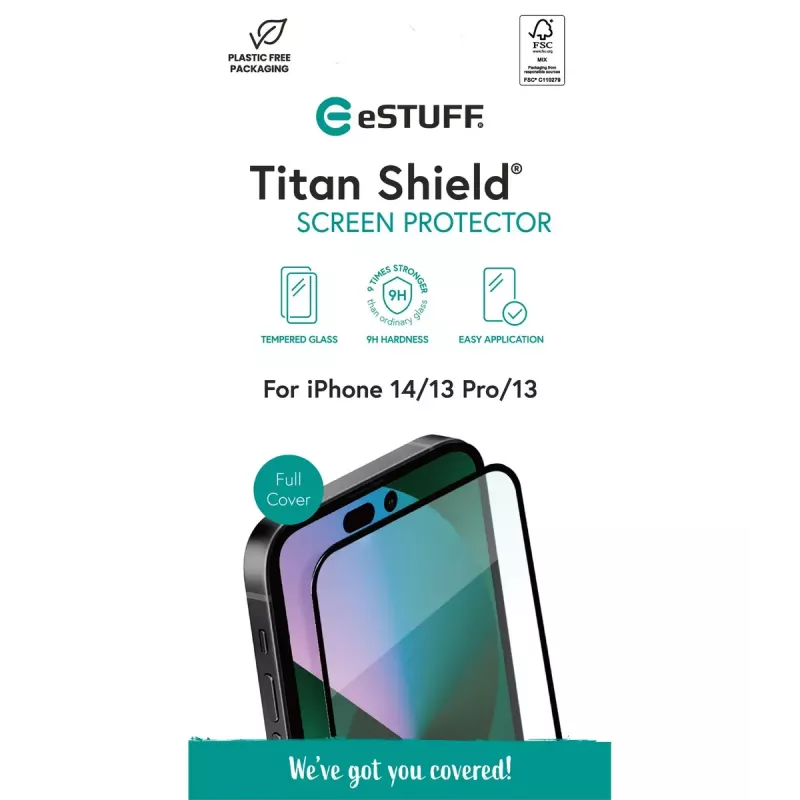 eSTUFF ES501351 mobile phone screen/back protector Clear screen protector Apple 1 pc(s)