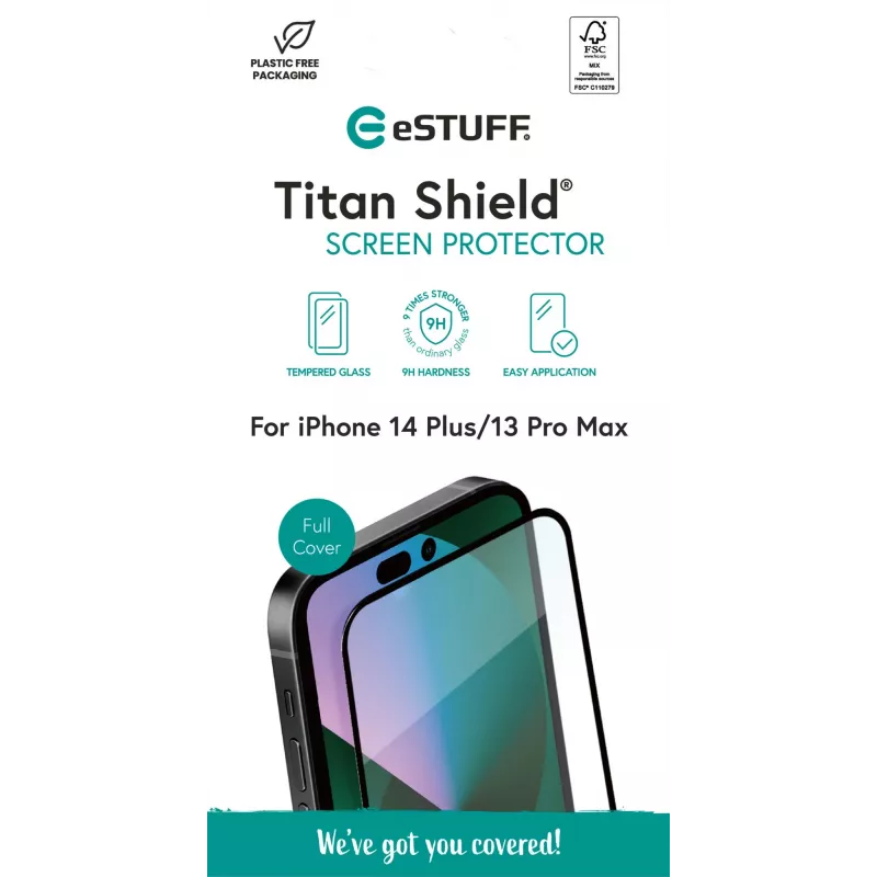 eSTUFF ES501371 mobile phone screen/back protector Clear screen protector Apple 1 pc(s)