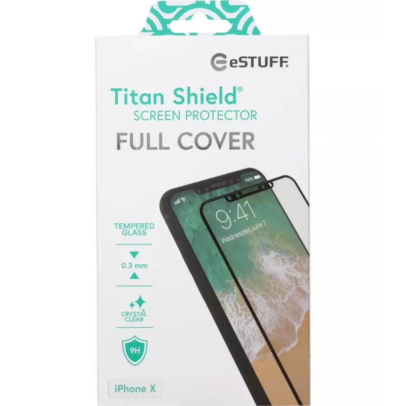 eSTUFF ES501510 mobile phone screen/back protector Clear screen protector Apple 1 pc(s)