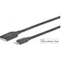 eSTUFF ES601165 lightning cable 1.5 m Grey
