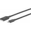 eSTUFF ES601165 lightning cable 1.5 m Grey