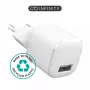 Indoor Charger eSTUFF ES637001 Smartphone White 5V 1xUSB 1xUSB-C