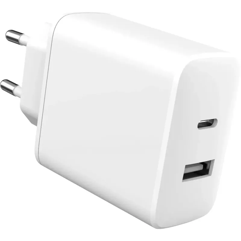 eSTUFF ES637031 mobile device charger Smartphone White AC Fast charging Indoor