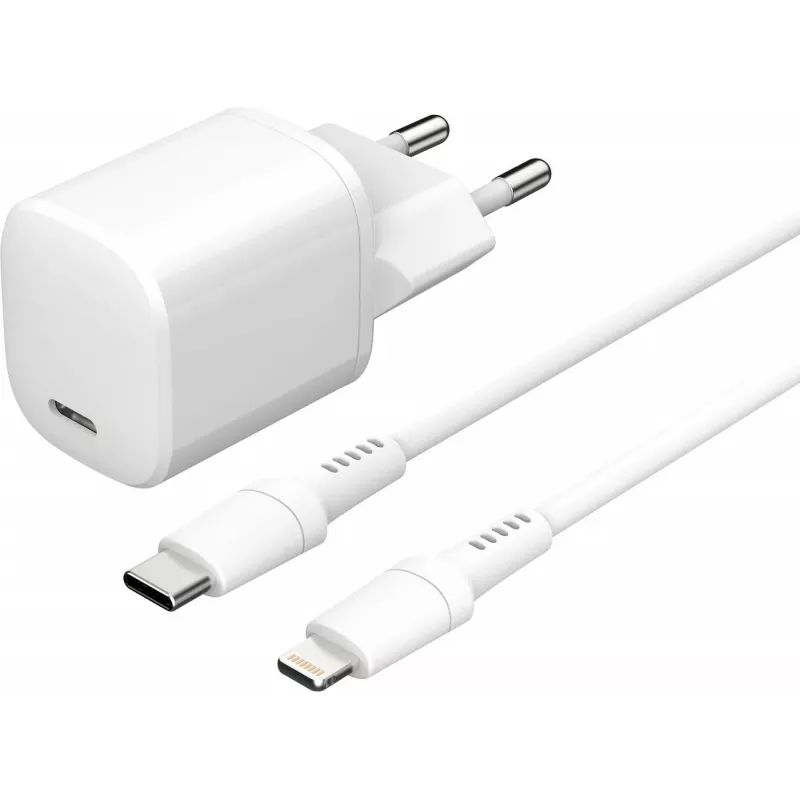 Mobile device charger eSTUFF ES637500 12V USB Type-C 1.5m White