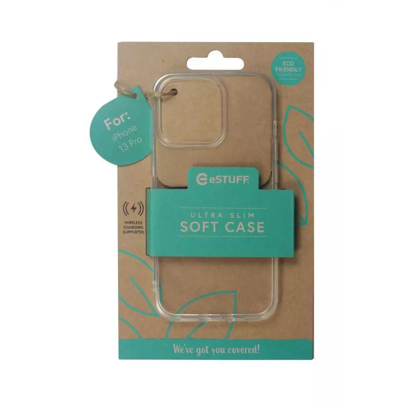 eSTUFF ES67100003 mobile phone case 15.5 cm (6.1 inch) Cover Transparent
