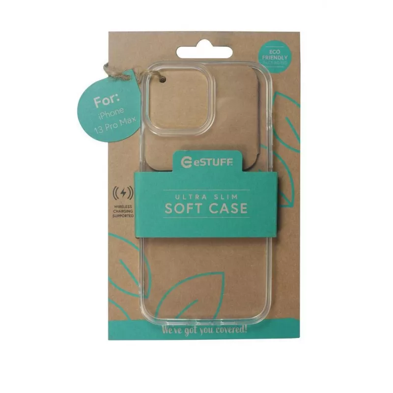 eSTUFF ES67100004 mobile phone case 17 cm (6.7 inch) Cover Transparent