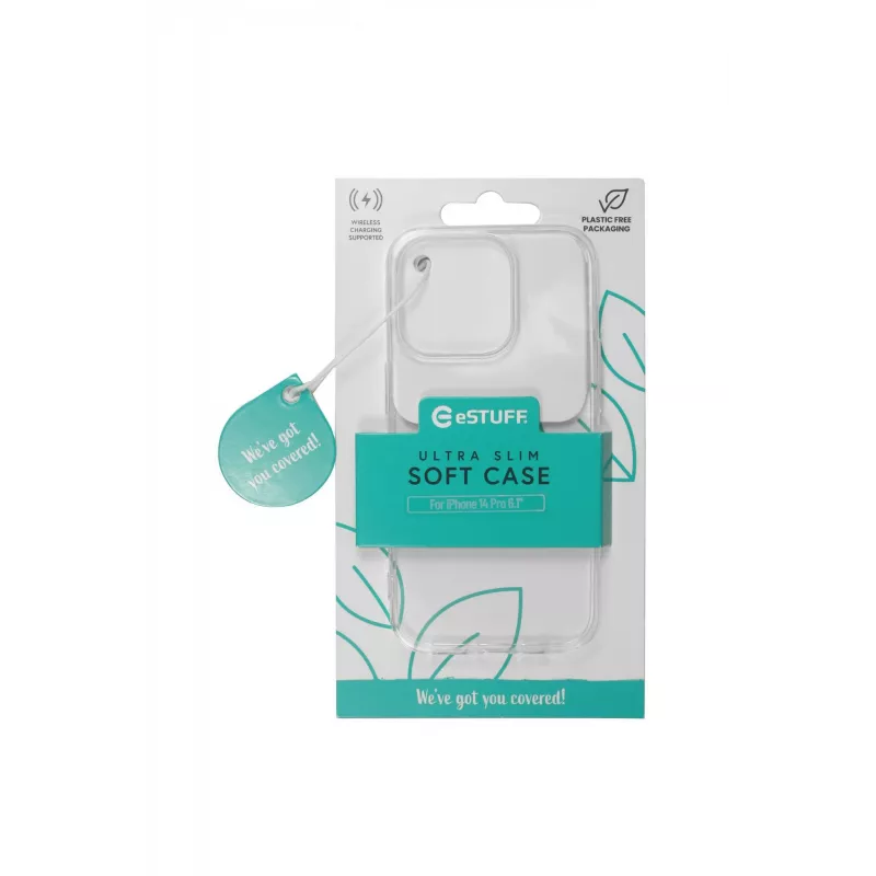 eSTUFF ES67100006 mobile phone case 15.5 cm (6.1 inch) Cover Transparent
