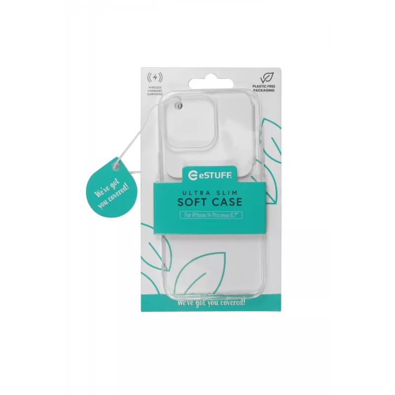 eSTUFF ES67100008 mobile phone case 17 cm (6.7 inch) Cover Transparent