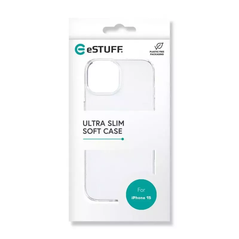 eSTUFF ES67100025 mobile phone case 15.5 cm (6.1 inch) Cover Transparent