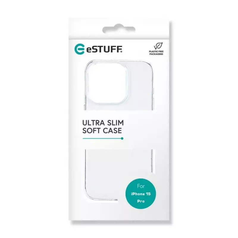 eSTUFF ES67100027 mobile phone case 15.5 cm (6.1 inch) Cover Transparent
