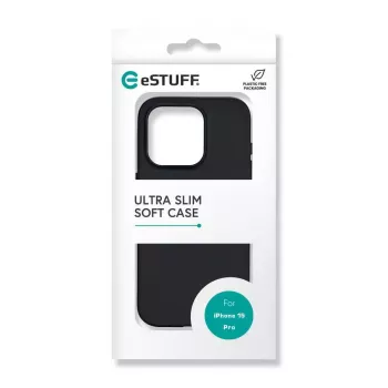 eSTUFF ES67101027 mobile phone case 15.5 cm (6.1 inch) Cover Black