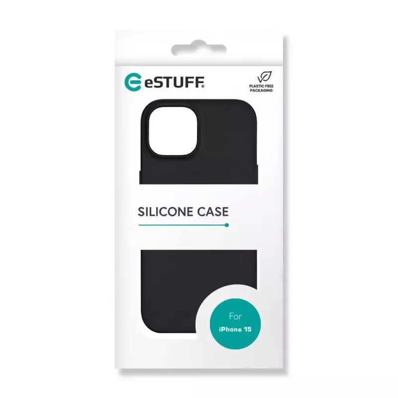 eSTUFF ES67120025 mobile phone case 15.5 cm (6.1 inch) Cover Black