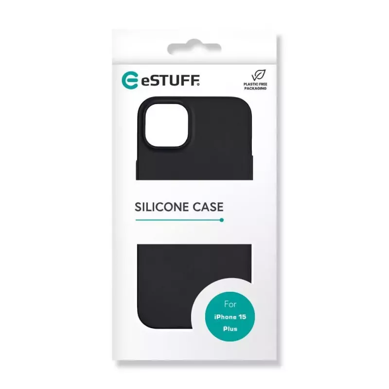eSTUFF ES67120026 mobile phone case 17 cm (6.7 inch) Cover Black
