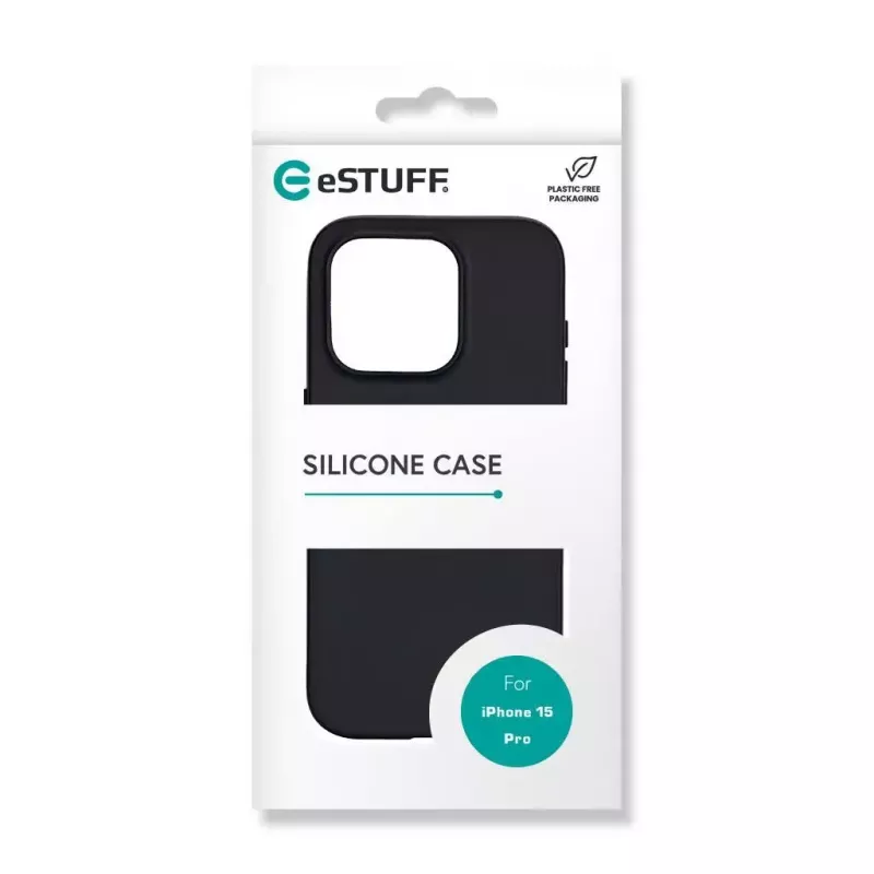 eSTUFF ES67120027 mobile phone case 15.5 cm (6.1 inch) Cover Black